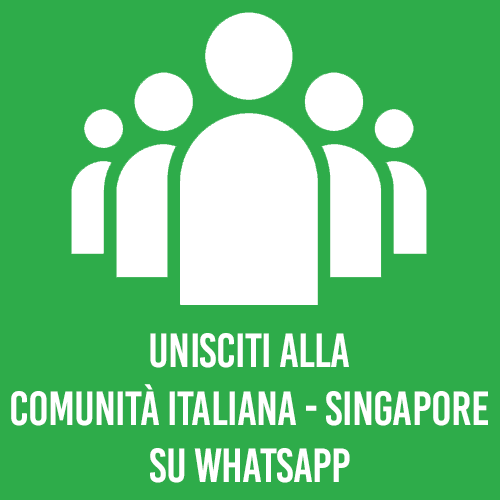 unisciti allaComunità Italiana - Singapore su whatsapp