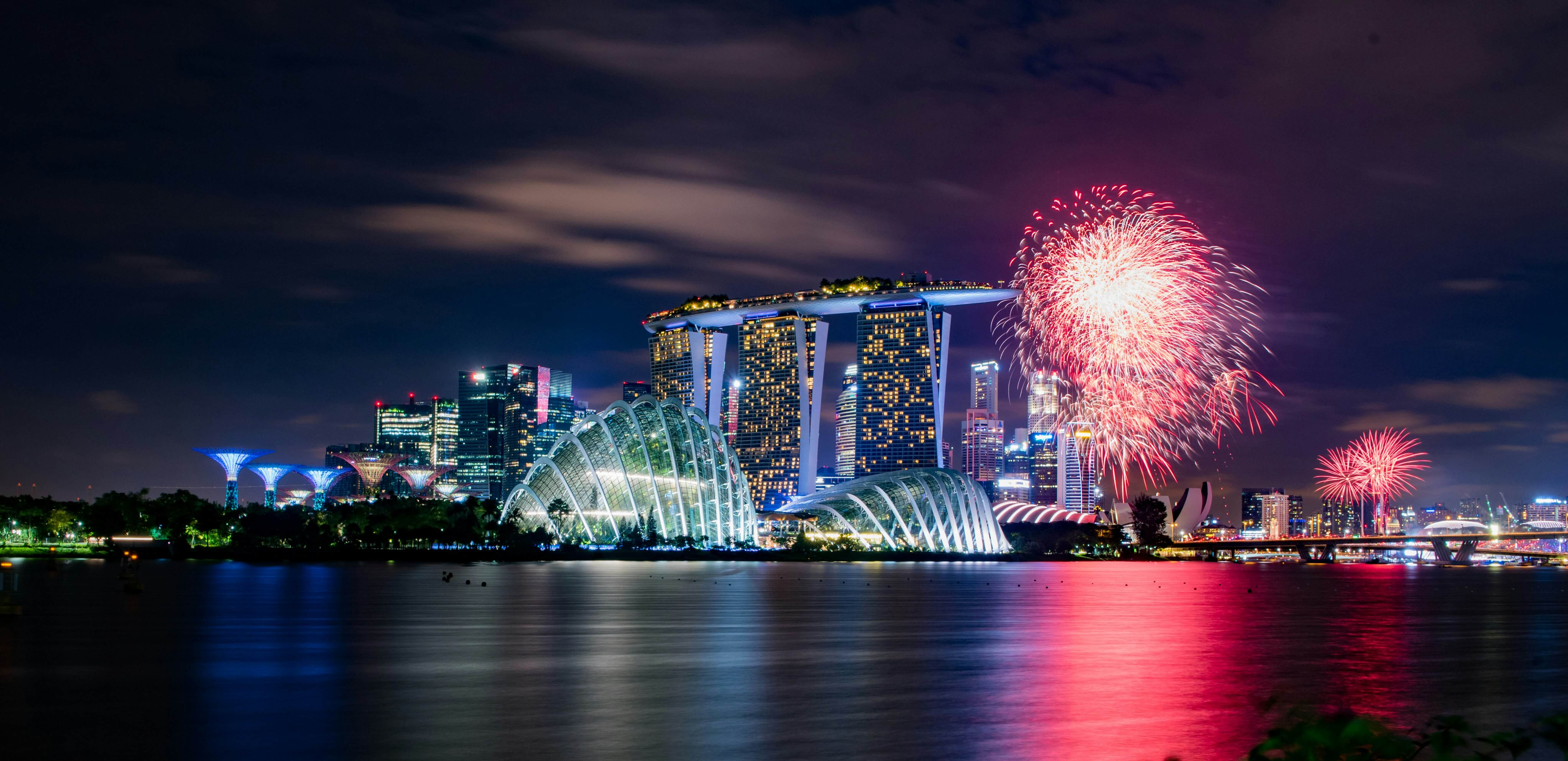 fireworks by the bay